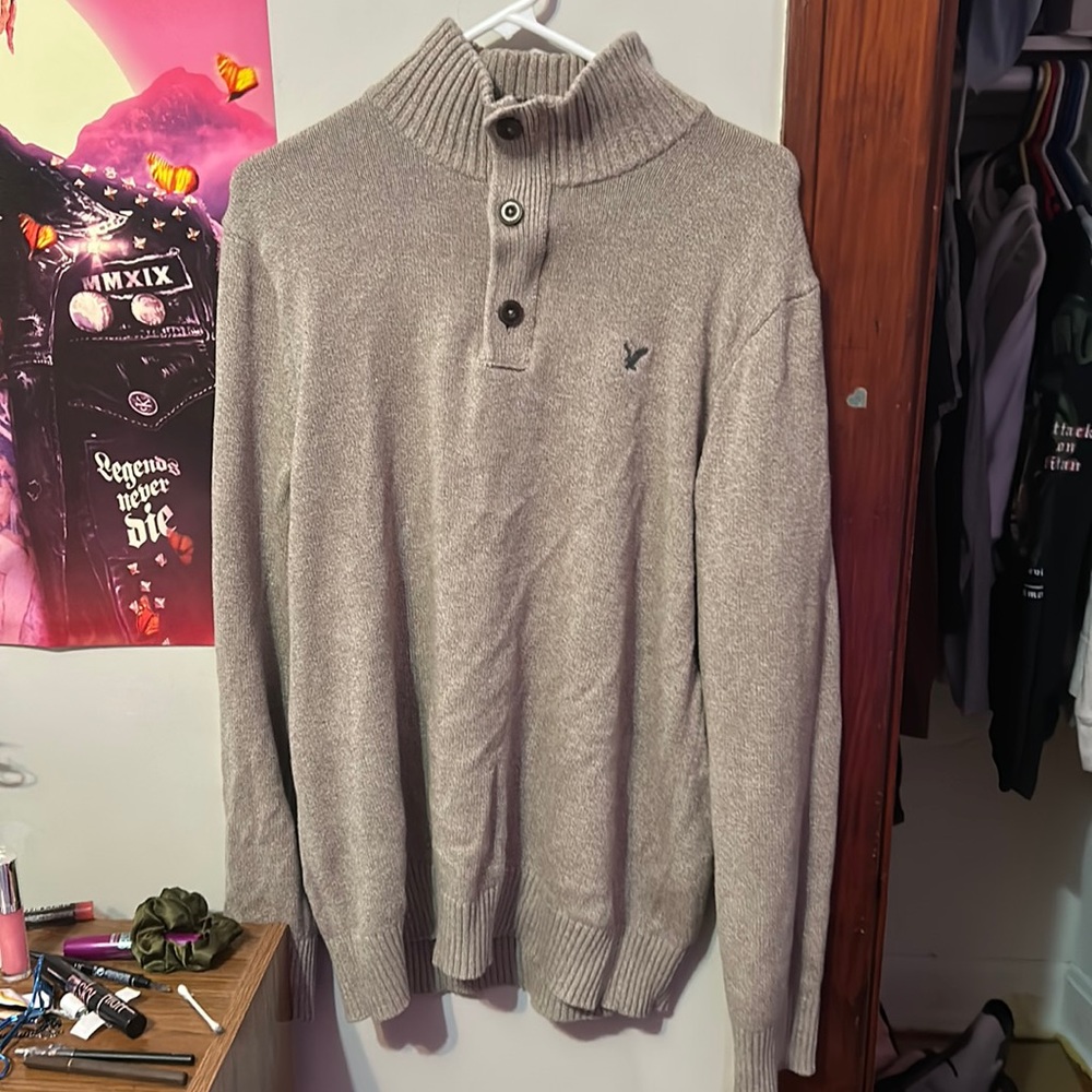 American Eagle Men’s Athletic Fit Winter Pullover XL T